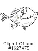 Fish Clipart #1627475 by toonaday