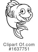 Fish Clipart #1637751 by AtStockIllustration