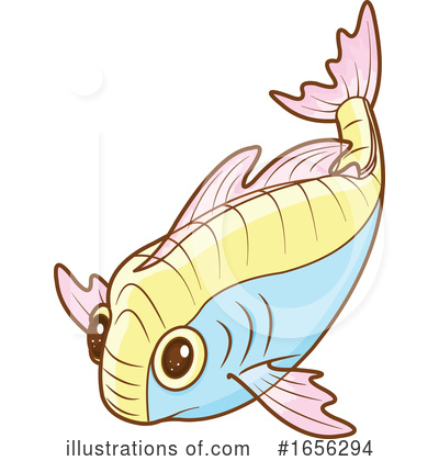 Royalty-Free (RF) Fish Clipart Illustration by Pushkin - Stock Sample #1656294