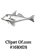 Fish Clipart #1680628 by patrimonio