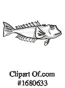 Fish Clipart #1680633 by patrimonio