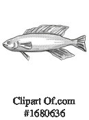 Fish Clipart #1680636 by patrimonio