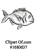 Fish Clipart #1680637 by patrimonio