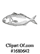 Fish Clipart #1680642 by patrimonio