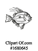Fish Clipart #1680645 by patrimonio