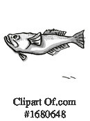 Fish Clipart #1680648 by patrimonio