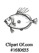 Fish Clipart #1680655 by patrimonio