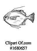 Fish Clipart #1680657 by patrimonio