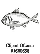Fish Clipart #1680658 by patrimonio