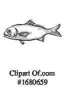 Fish Clipart #1680659 by patrimonio