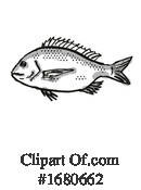 Fish Clipart #1680662 by patrimonio