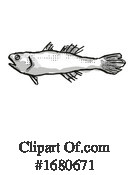 Fish Clipart #1680671 by patrimonio