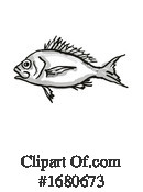 Fish Clipart #1680673 by patrimonio