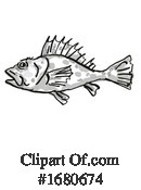 Fish Clipart #1680674 by patrimonio