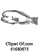 Fish Clipart #1680675 by patrimonio