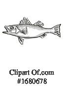 Fish Clipart #1680678 by patrimonio