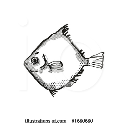 Royalty-Free (RF) Fish Clipart Illustration by patrimonio - Stock Sample #1680680
