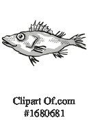 Fish Clipart #1680681 by patrimonio