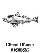 Fish Clipart #1680682 by patrimonio