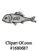 Fish Clipart #1680687 by patrimonio