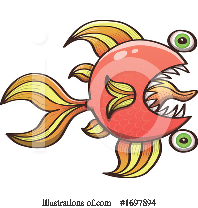 Royalty-Free (RF) Fish Clipart Illustration by Zooco - Stock Sample #1697894