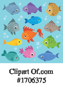 Fish Clipart #1706375 by visekart