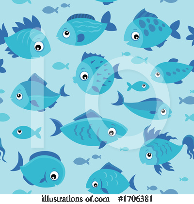 Royalty-Free (RF) Fish Clipart Illustration by visekart - Stock Sample #1706381
