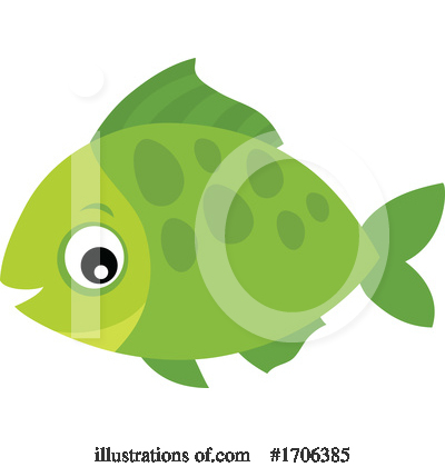 Royalty-Free (RF) Fish Clipart Illustration by visekart - Stock Sample #1706385