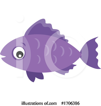 Royalty-Free (RF) Fish Clipart Illustration by visekart - Stock Sample #1706386