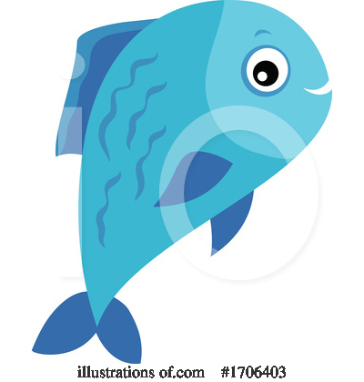 Royalty-Free (RF) Fish Clipart Illustration by visekart - Stock Sample #1706403