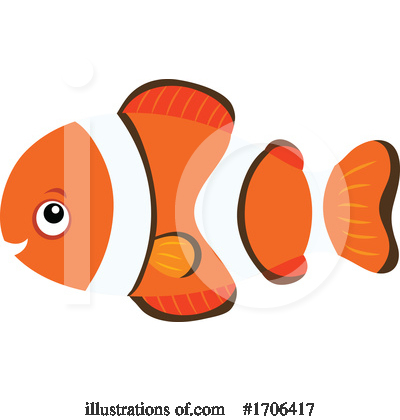 Royalty-Free (RF) Fish Clipart Illustration by visekart - Stock Sample #1706417