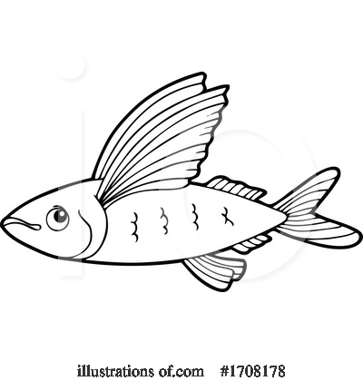 Royalty-Free (RF) Fish Clipart Illustration by visekart - Stock Sample #1708178