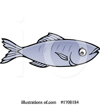 Royalty-Free (RF) Fish Clipart Illustration by visekart - Stock Sample #1708184