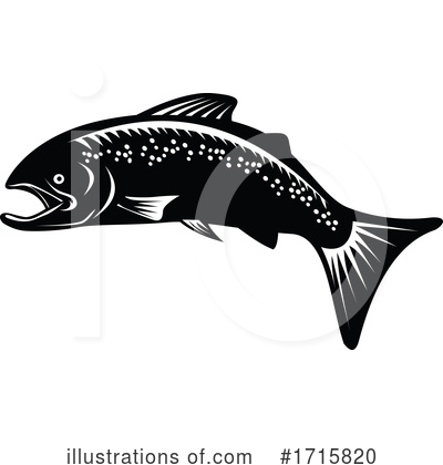 Royalty-Free (RF) Fish Clipart Illustration by patrimonio - Stock Sample #1715820