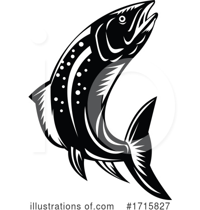 Royalty-Free (RF) Fish Clipart Illustration by patrimonio - Stock Sample #1715827