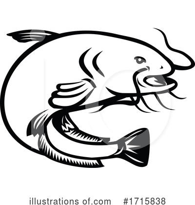 Royalty-Free (RF) Fish Clipart Illustration by patrimonio - Stock Sample #1715838