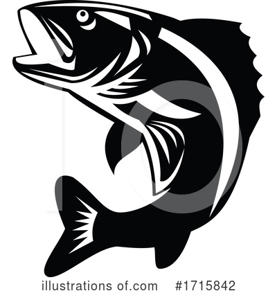 Royalty-Free (RF) Fish Clipart Illustration by patrimonio - Stock Sample #1715842