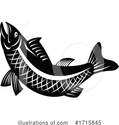 Royalty-Free (RF) Fish Clipart Illustration by patrimonio - Stock Sample #1715845