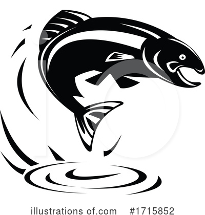 Royalty-Free (RF) Fish Clipart Illustration by patrimonio - Stock Sample #1715852
