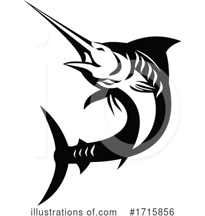 Royalty-Free (RF) Fish Clipart Illustration by patrimonio - Stock Sample #1715856