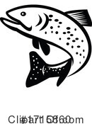 Fish Clipart #1715860 by patrimonio