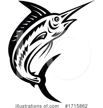 Royalty-Free (RF) Fish Clipart Illustration by patrimonio - Stock Sample #1715862