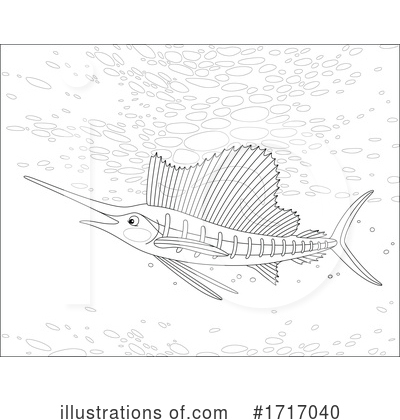 Royalty-Free (RF) Fish Clipart Illustration by Alex Bannykh - Stock Sample #1717040