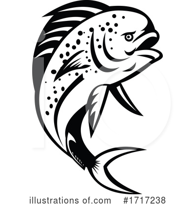 Royalty-Free (RF) Fish Clipart Illustration by patrimonio - Stock Sample #1717238