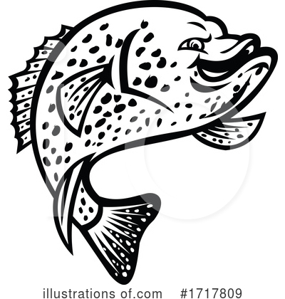 Royalty-Free (RF) Fish Clipart Illustration by patrimonio - Stock Sample #1717809