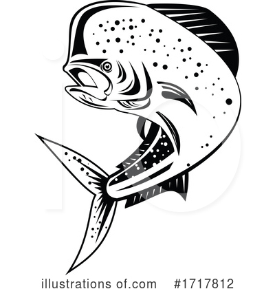 Royalty-Free (RF) Fish Clipart Illustration by patrimonio - Stock Sample #1717812