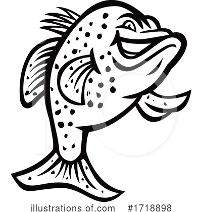 Royalty-Free (RF) Fish Clipart Illustration by patrimonio - Stock Sample #1718898