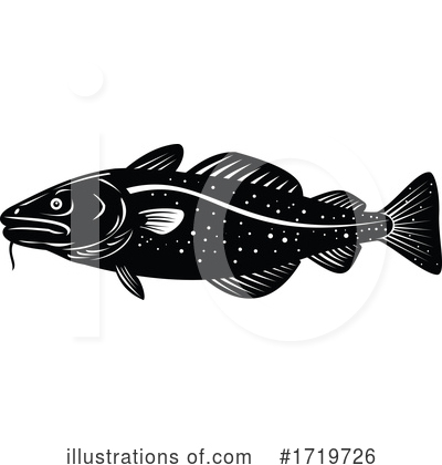 Royalty-Free (RF) Fish Clipart Illustration by patrimonio - Stock Sample #1719726