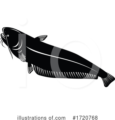 Royalty-Free (RF) Fish Clipart Illustration by patrimonio - Stock Sample #1720768