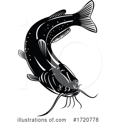 Royalty-Free (RF) Fish Clipart Illustration by patrimonio - Stock Sample #1720778